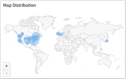 Distribution géographique